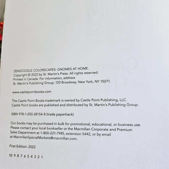 Zendoodle Colorscapes Gnomes at Home & Studio C 15 Colored Gel Pens Set - Picture 5 of 16